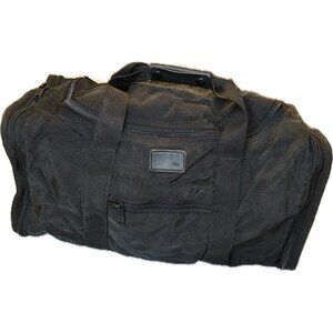 Vintage Tumi Nylon Duffel Carry On Travel Bag Leather 18x11 USA